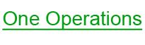 One Operations Logo